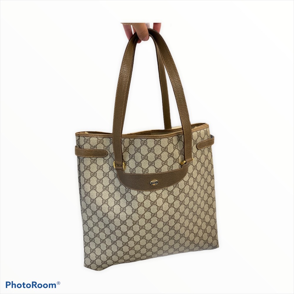 Authentic Leather Gucci Large Tote